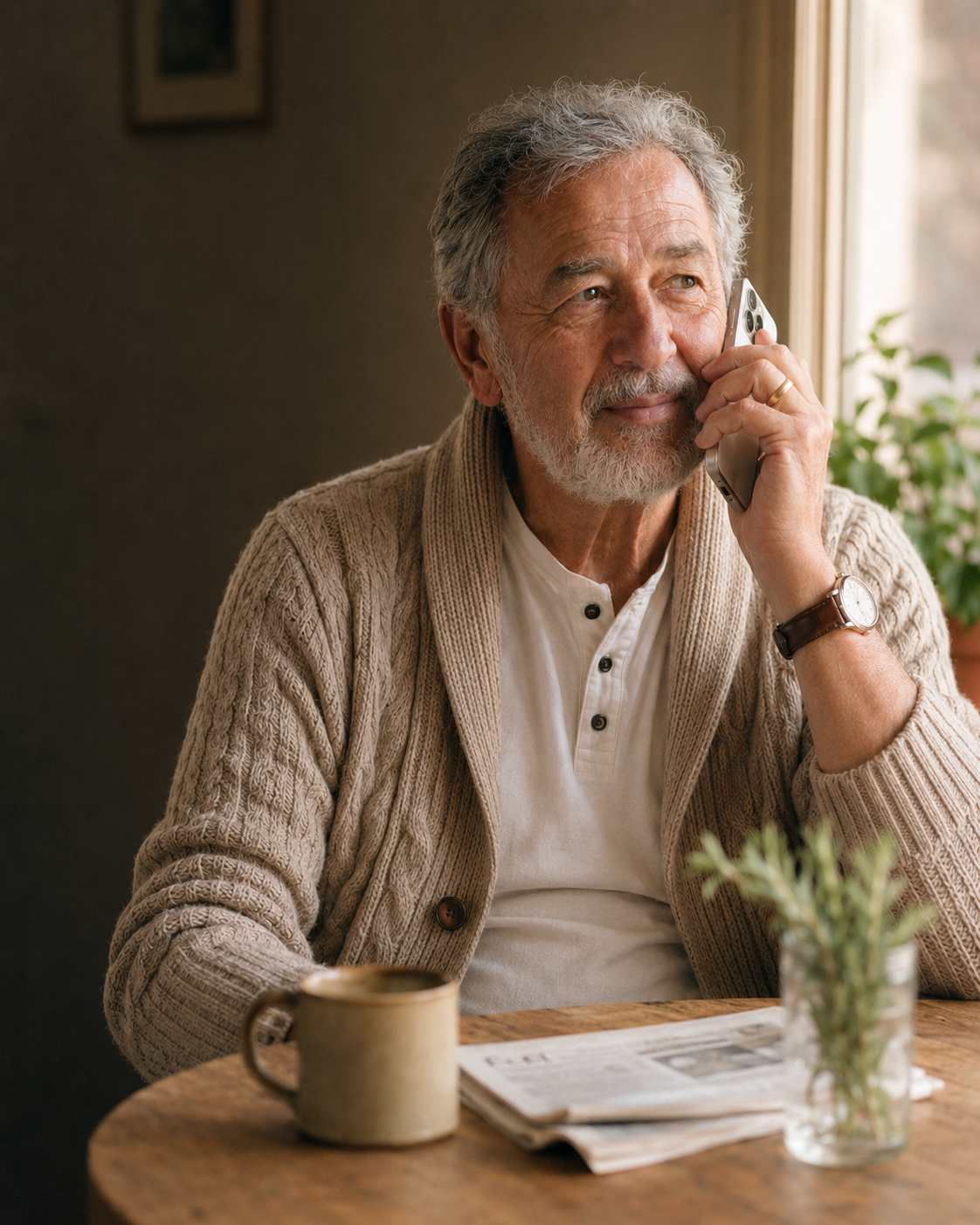 Companio daily check-ins that help caregivers stay close to Dad